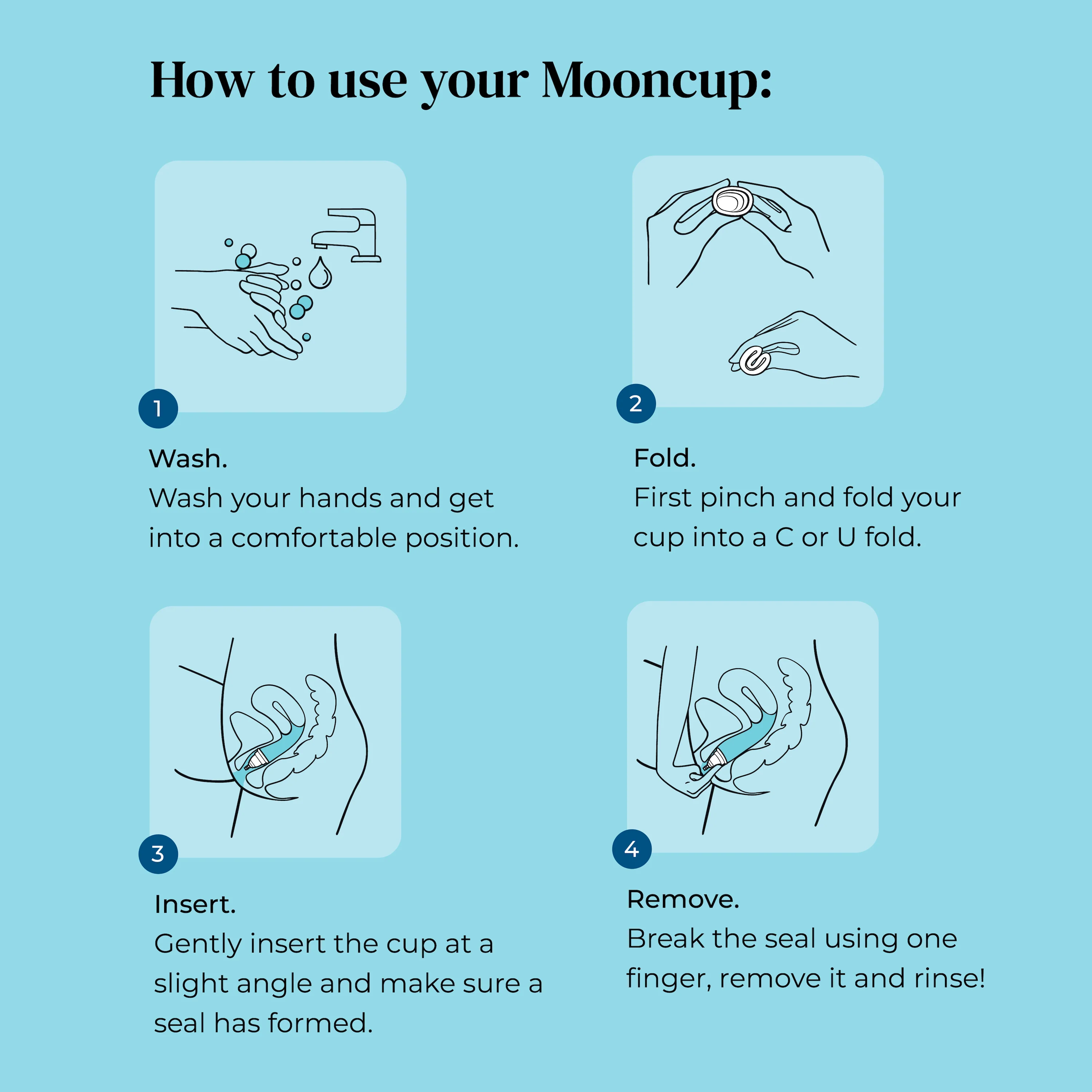 Reusable Bundle - High Waist Period Pants & Original Mooncup - Image 4